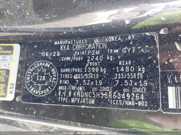 2024 KIA CARNIVAL EX — I18