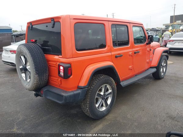 2019 JEEP WRANGLER UNLIMITED SAHARA — I4