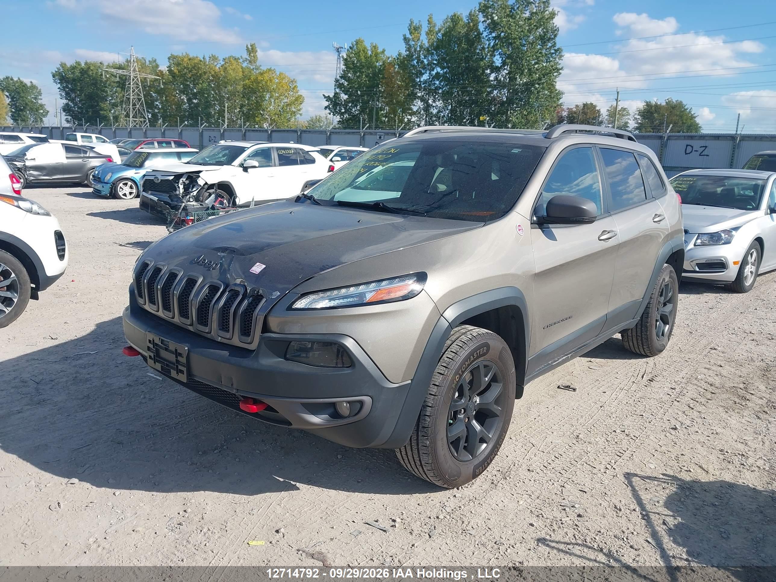 2016 JEEP CHEROKEE TRAILHAWK — I2