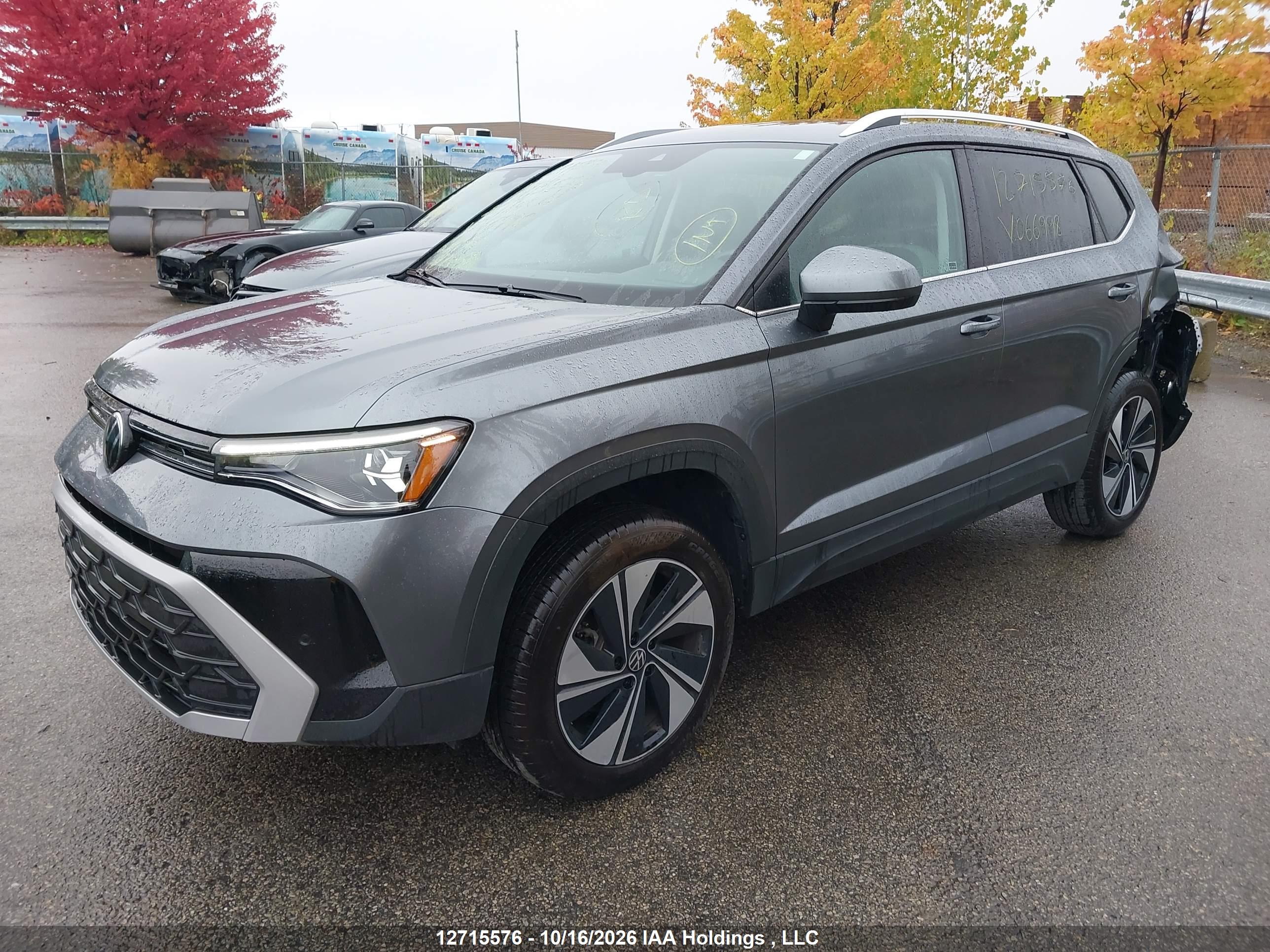 2025 VOLKSWAGEN TAOS SE — I2