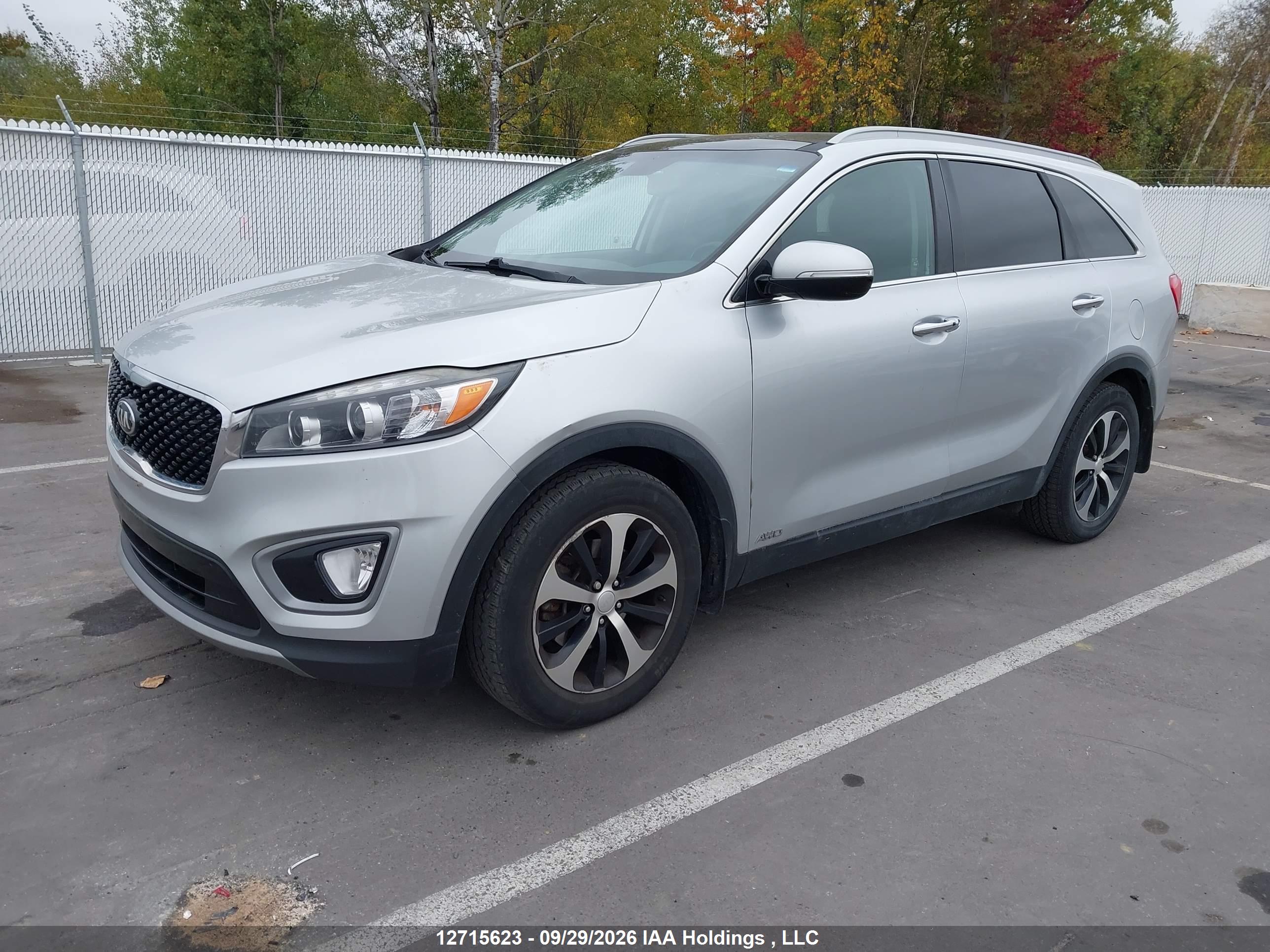 2016 KIA SORENTO 3.3L EX/3.3L EX+ — I2