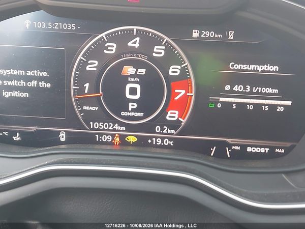2018 AUDI S5 3.0T TECHNIK — I16