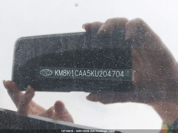 2019 HYUNDAI KONA 2.0L ESSENTIAL — I18