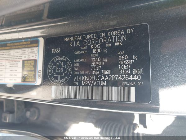 2023 KIA SELTOS S — I9