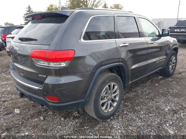 2016 JEEP GRAND CHEROKEE LIMITED — I4