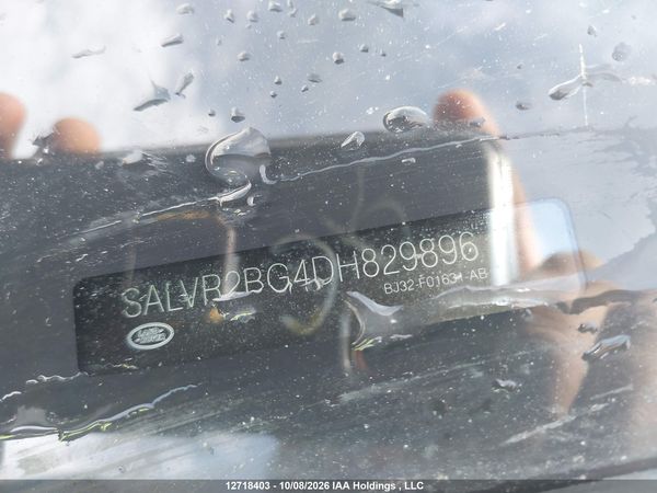 2013 LAND ROVER RANGE ROVER EVOQUE PURE PREMIUM — I20