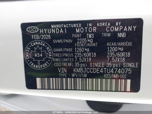 2026 HYUNDAI TUCSON PREFERRED — I18