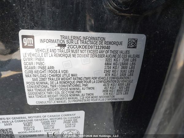 2026 CHEVROLET SILVERADO K1500 LT — I19