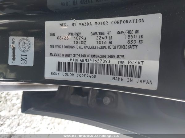 2024 MAZDA MAZDA3 GX — I9