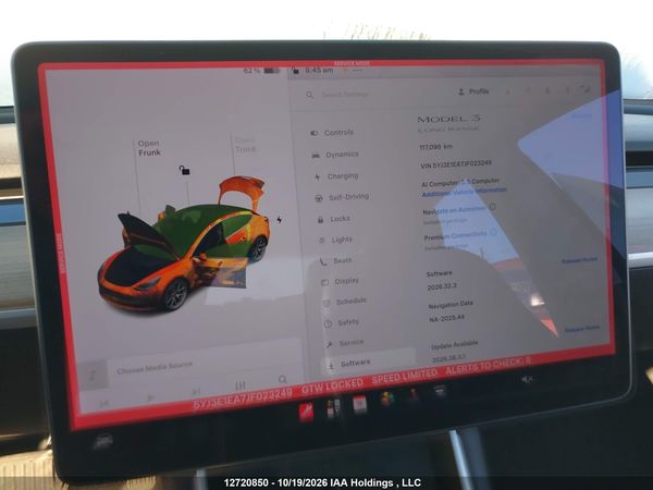 2018 TESLA MODEL 3 LONG RANGE/MID RANGE — I7