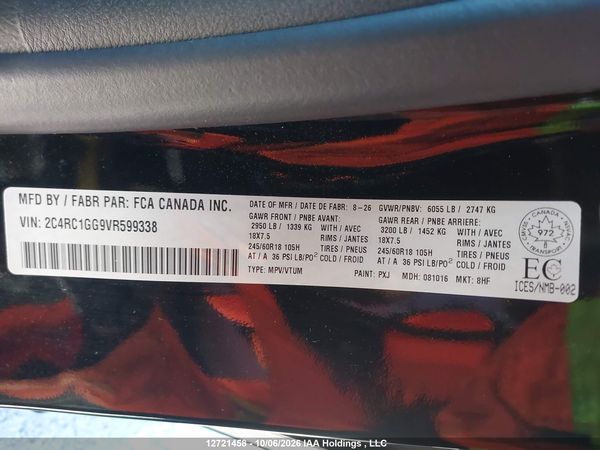 2027 CHRYSLER PACIFICA Limited — I19