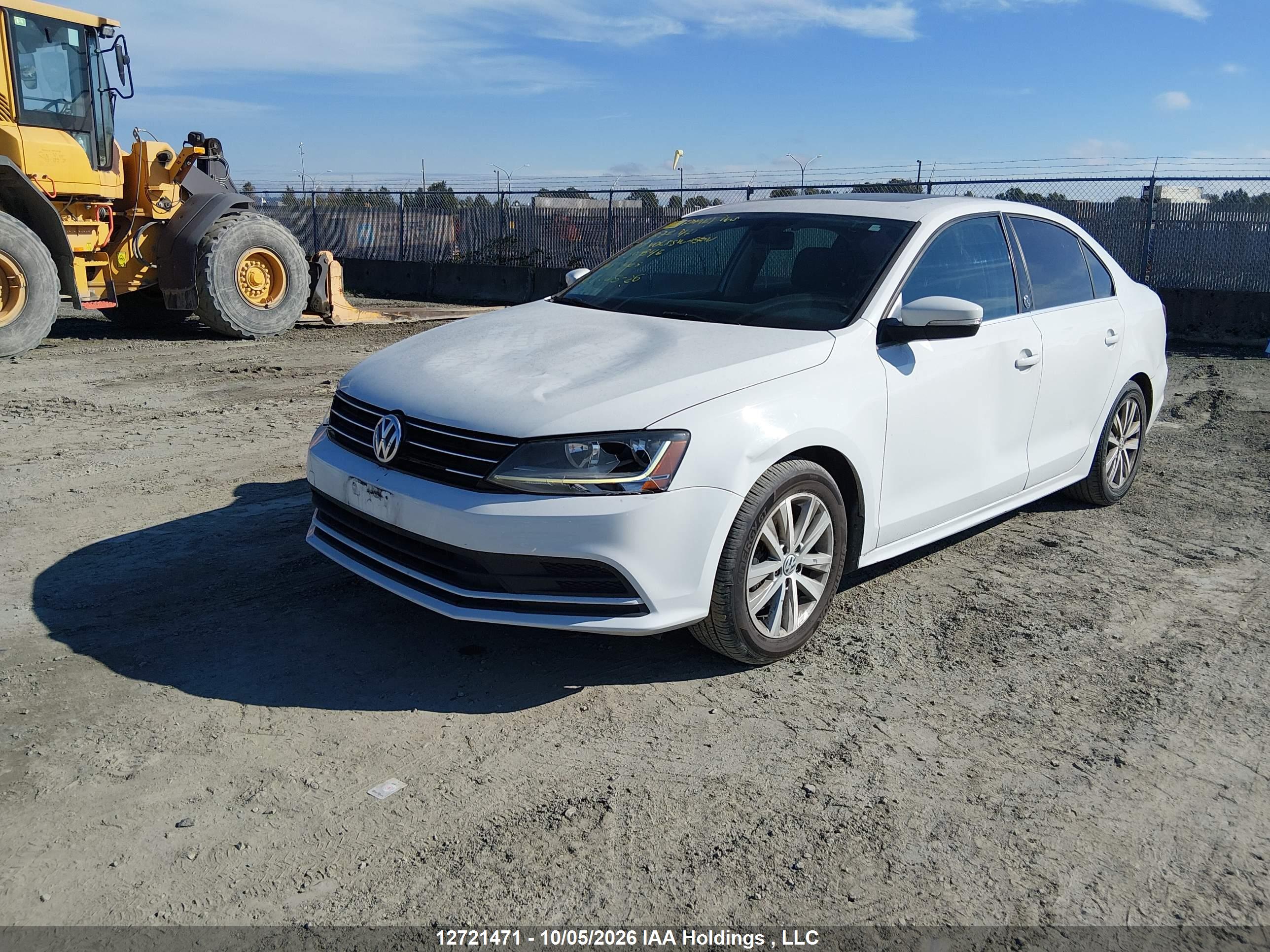 2017 VOLKSWAGEN JETTA WOLFSBURG EDITION — I2