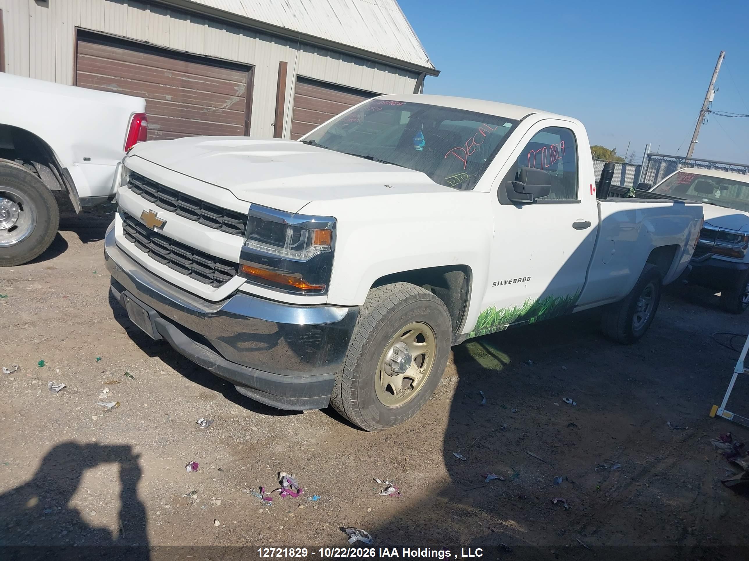 2016 CHEVROLET SILVERADO C1500/C1500 LS — I2