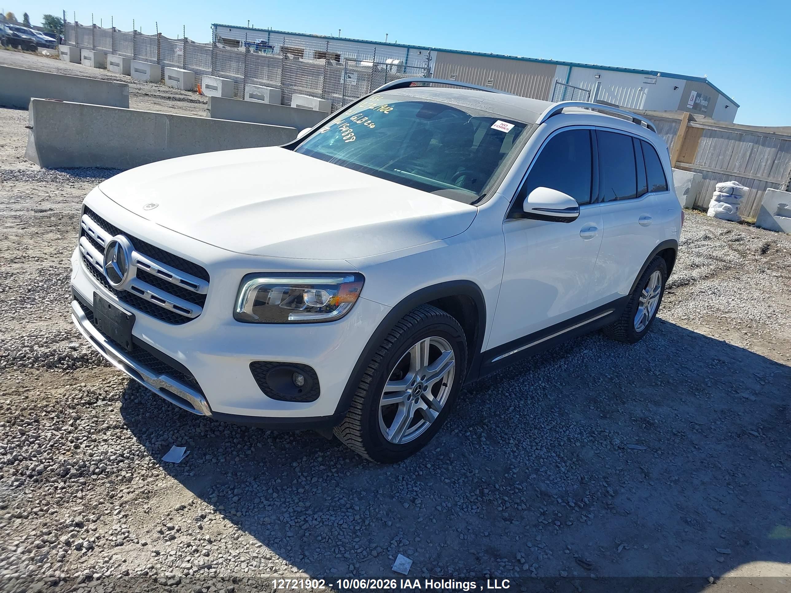 2021 MERCEDES-BENZ GLB 250 4MATIC — I2
