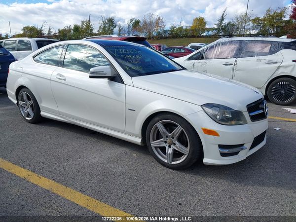 2012 MERCEDES-BENZ C 250 C250 — I1