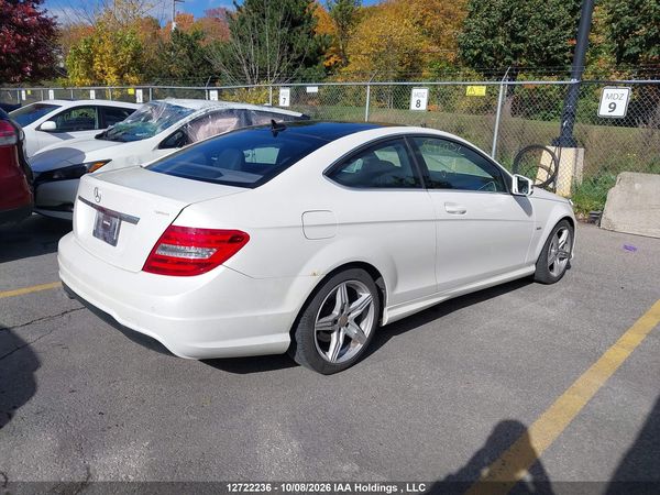 2012 MERCEDES-BENZ C 250 C250 — I4