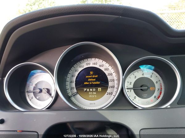2012 MERCEDES-BENZ C 250 C250 — I7