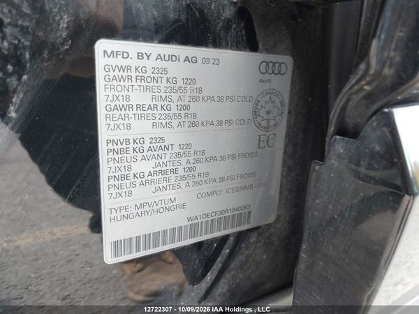 2024 AUDI Q3 PREMIUM S LINE 45 — I9