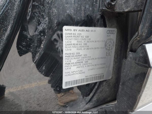 2024 AUDI Q3 PREMIUM S LINE 45 — I18