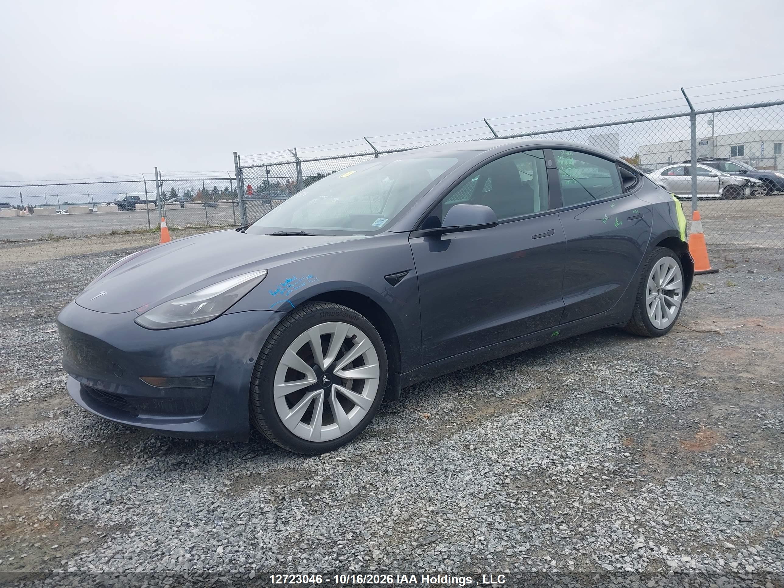 2022 TESLA MODEL 3 RWD/STANDARD RANGE — I2