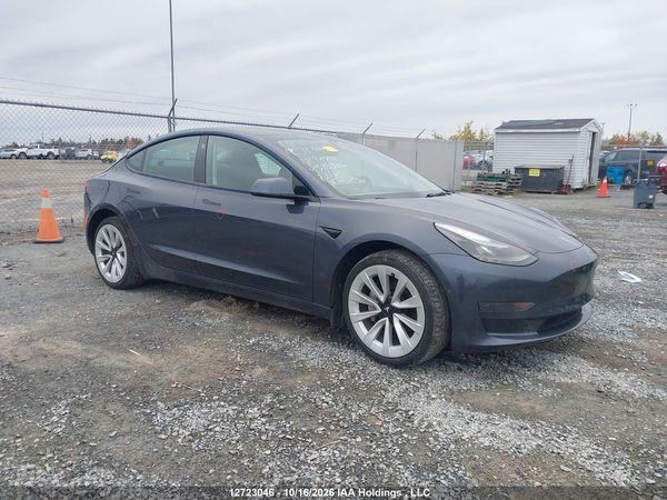 2022 TESLA MODEL 3 RWD/STANDARD RANGE — I1