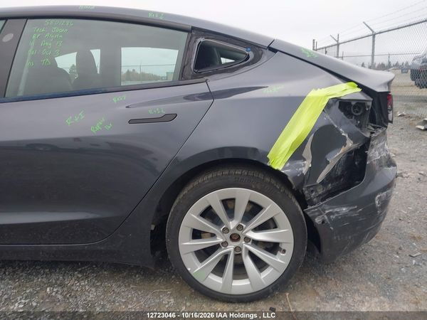 2022 TESLA MODEL 3 RWD/STANDARD RANGE — I12