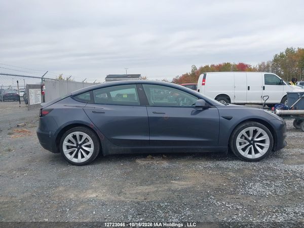 2022 TESLA MODEL 3 RWD/STANDARD RANGE — I14