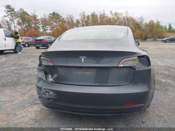 2022 TESLA MODEL 3 RWD/STANDARD RANGE — I17