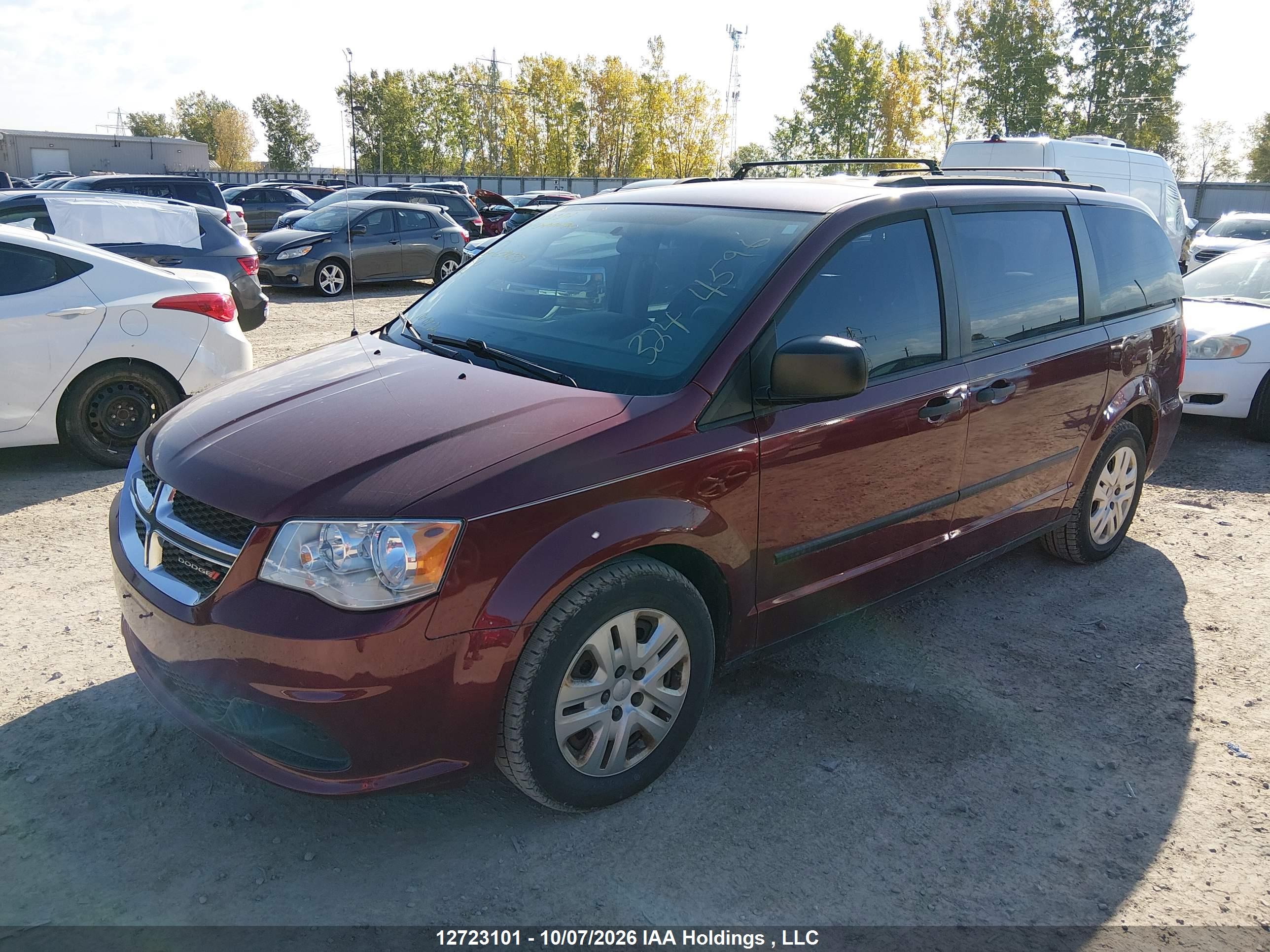 2017 DODGE GRAND CARAVAN SE — I2