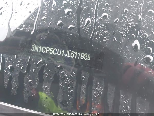 2018 NISSAN KICKS S/SR/SV — I18