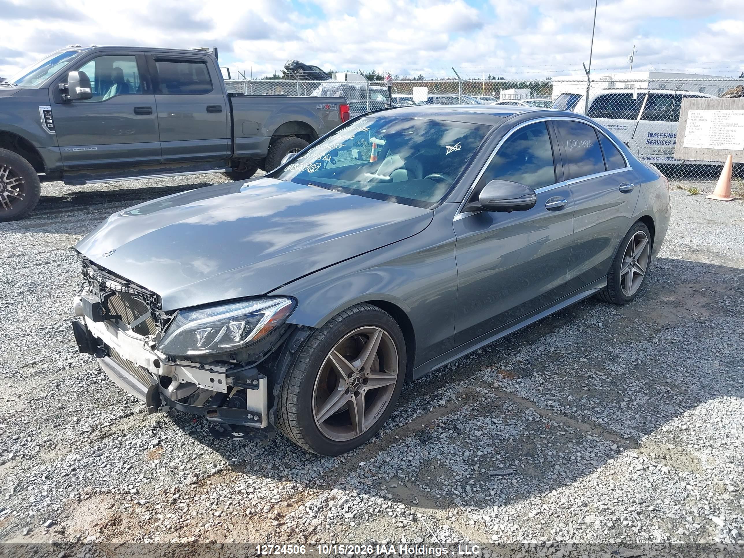 2018 MERCEDES-BENZ C 300 4MATIC — I2