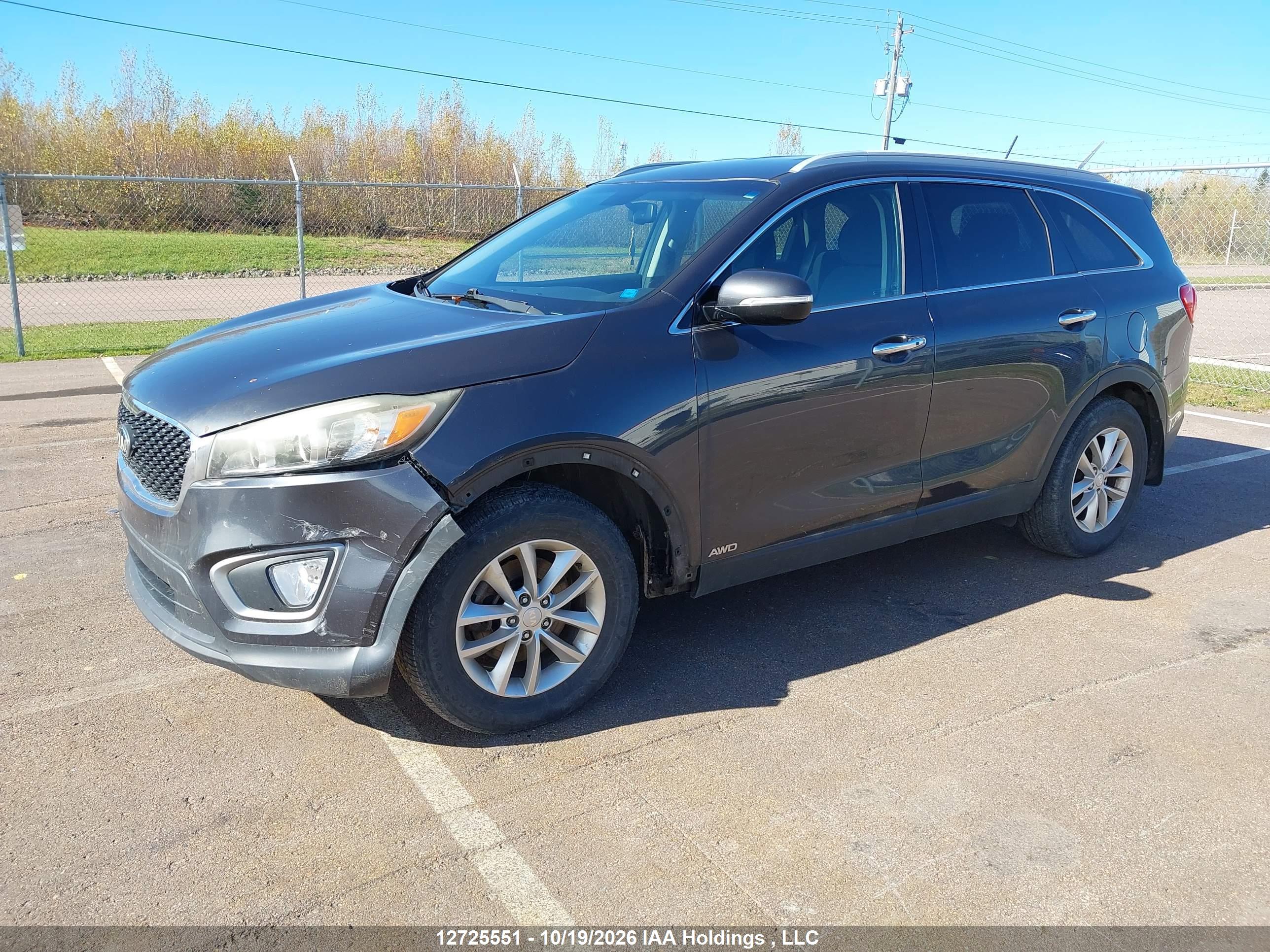 2016 KIA SORENTO 2.0L EX/2.0L LX+ — I2