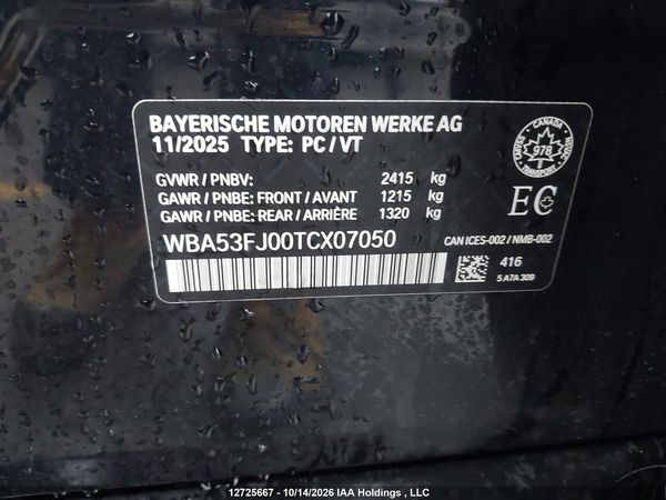 2026 BMW 530 XI — I9