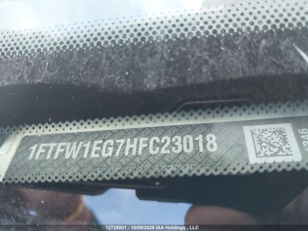 2017 FORD F-150 XLT — I18