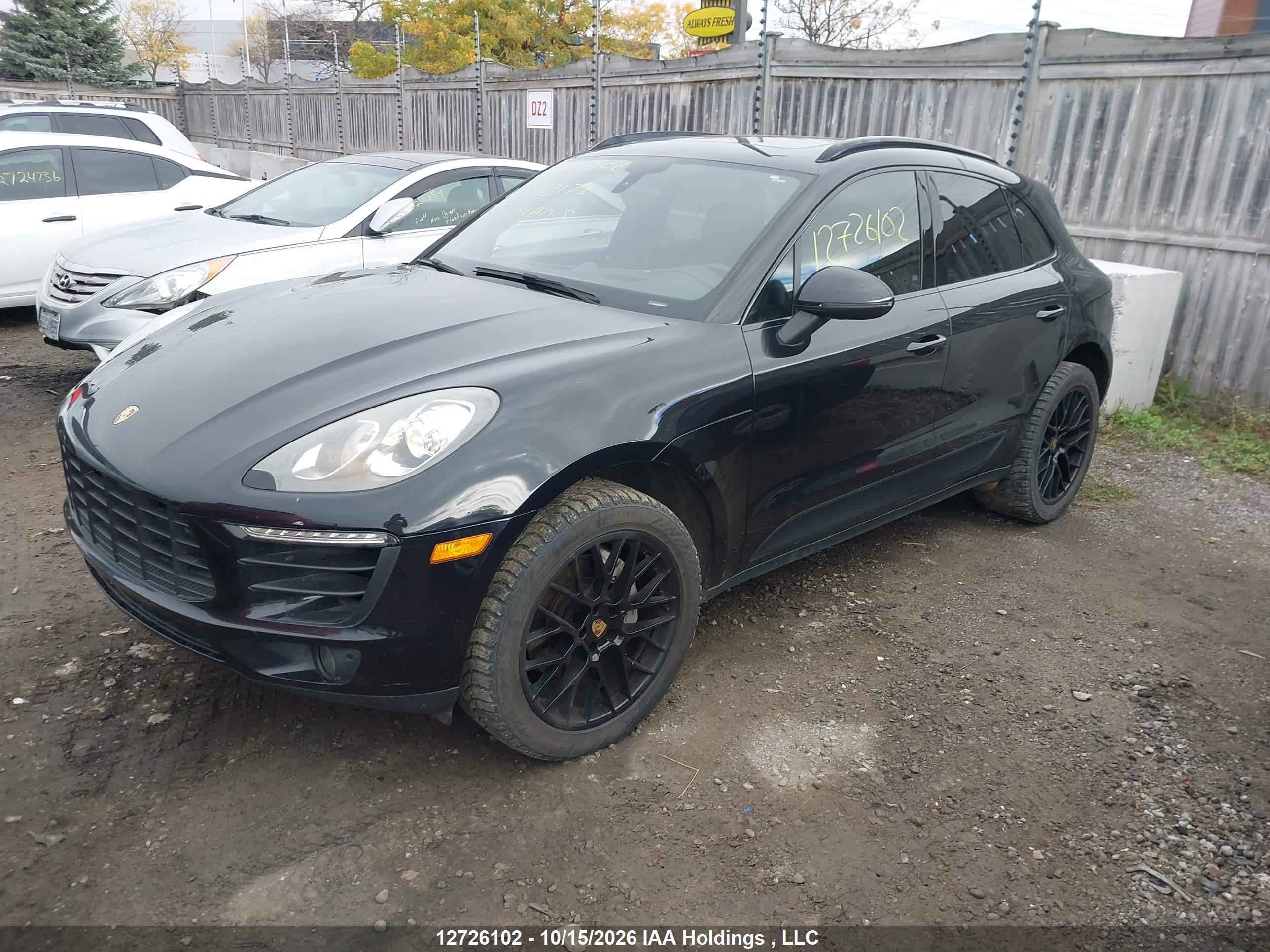 2015 PORSCHE MACAN S — I2