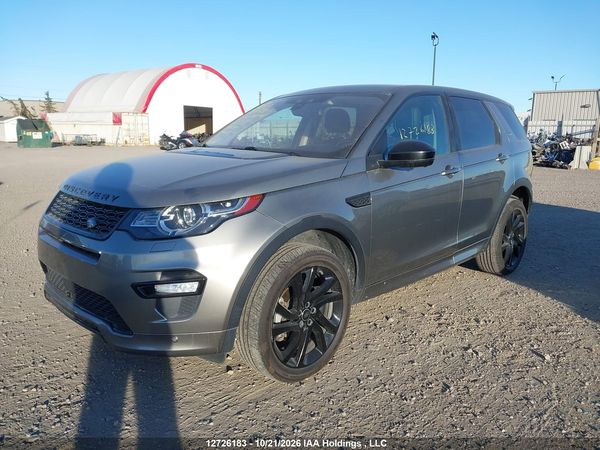2018 LAND ROVER DISCOVERY SPORT HSE LUXURY — I2