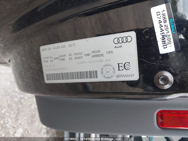 2018 AUDI A5 2.0T TECHNIK — I9
