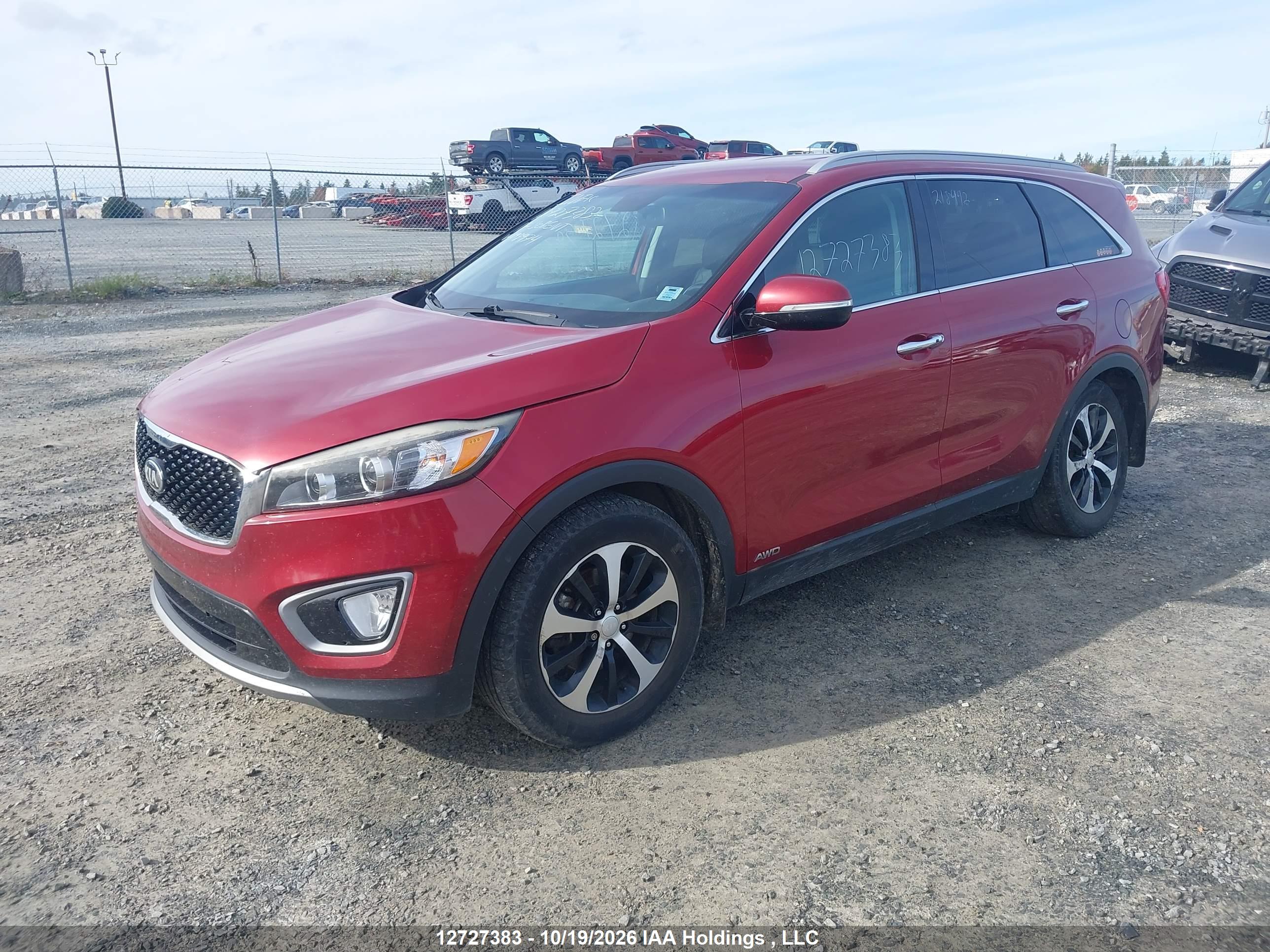 2017 KIA SORENTO 2.0L EX/2.0L LX TURBO — I2