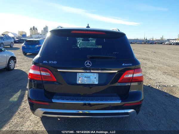 2013 MERCEDES-BENZ ML 350 4MATIC — I16