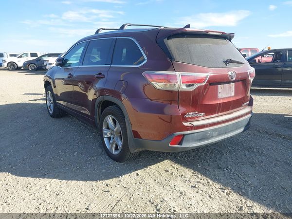 2016 TOYOTA HIGHLANDER LIMITED — I3