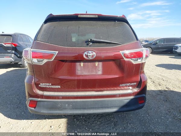 2016 TOYOTA HIGHLANDER LIMITED — I17