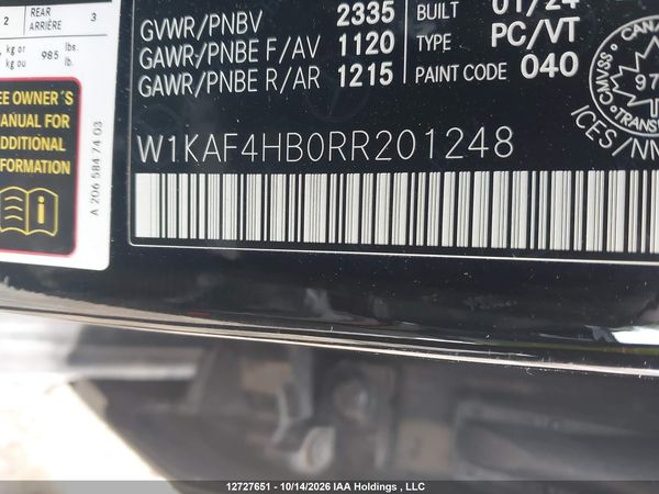 2024 MERCEDES-BENZ C 300 4MATIC — I9