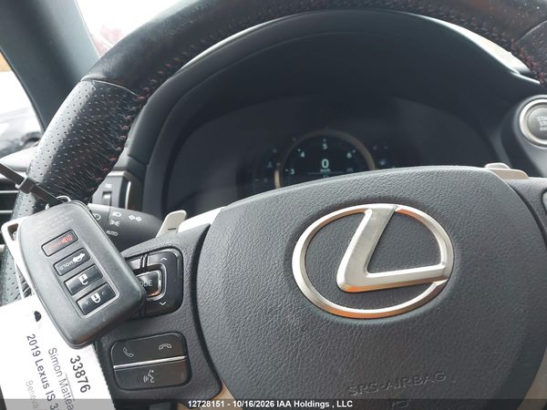 2019 LEXUS IS 350 — I11