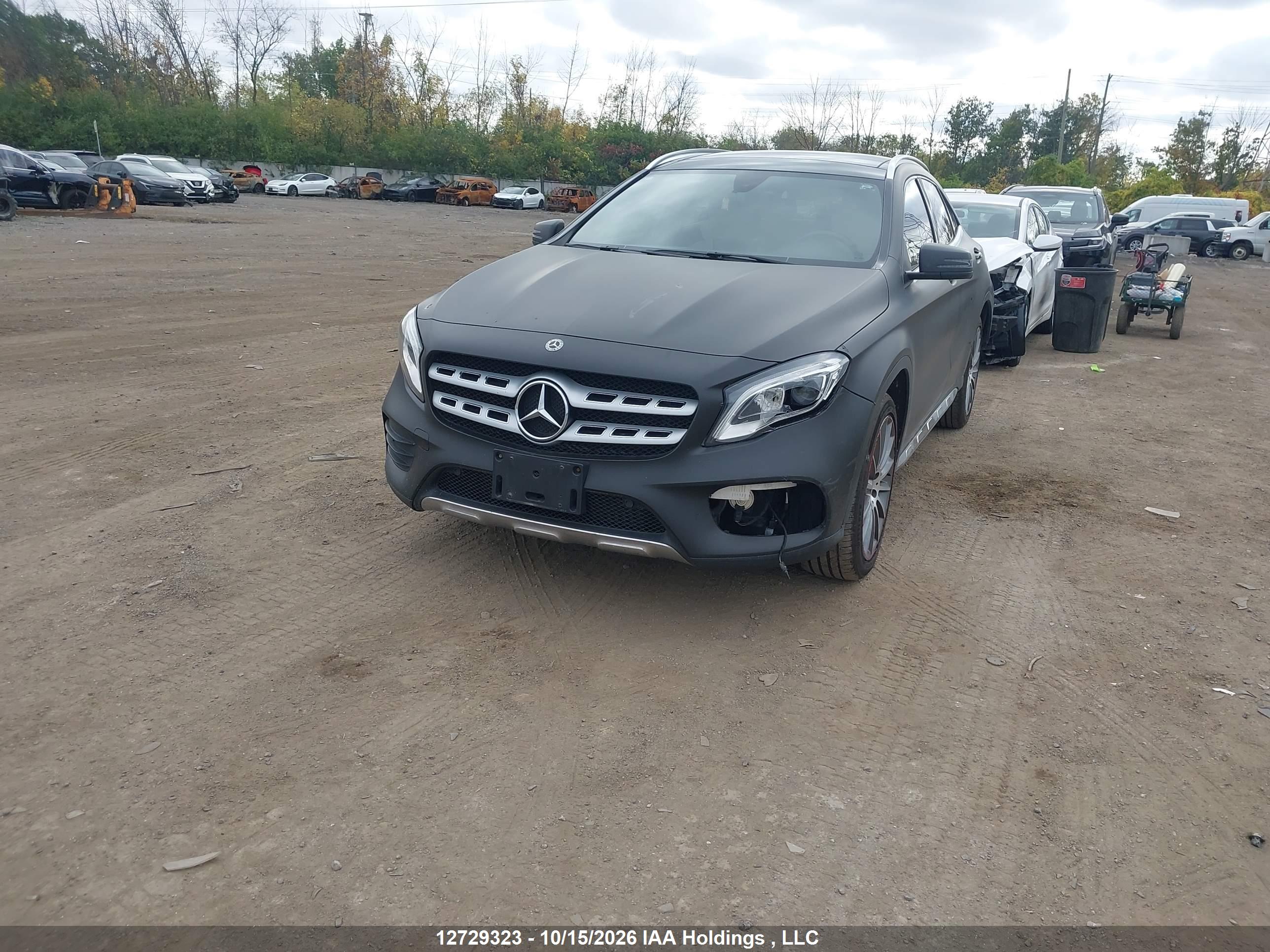 2018 MERCEDES-BENZ GLA 250 4MATIC — I2