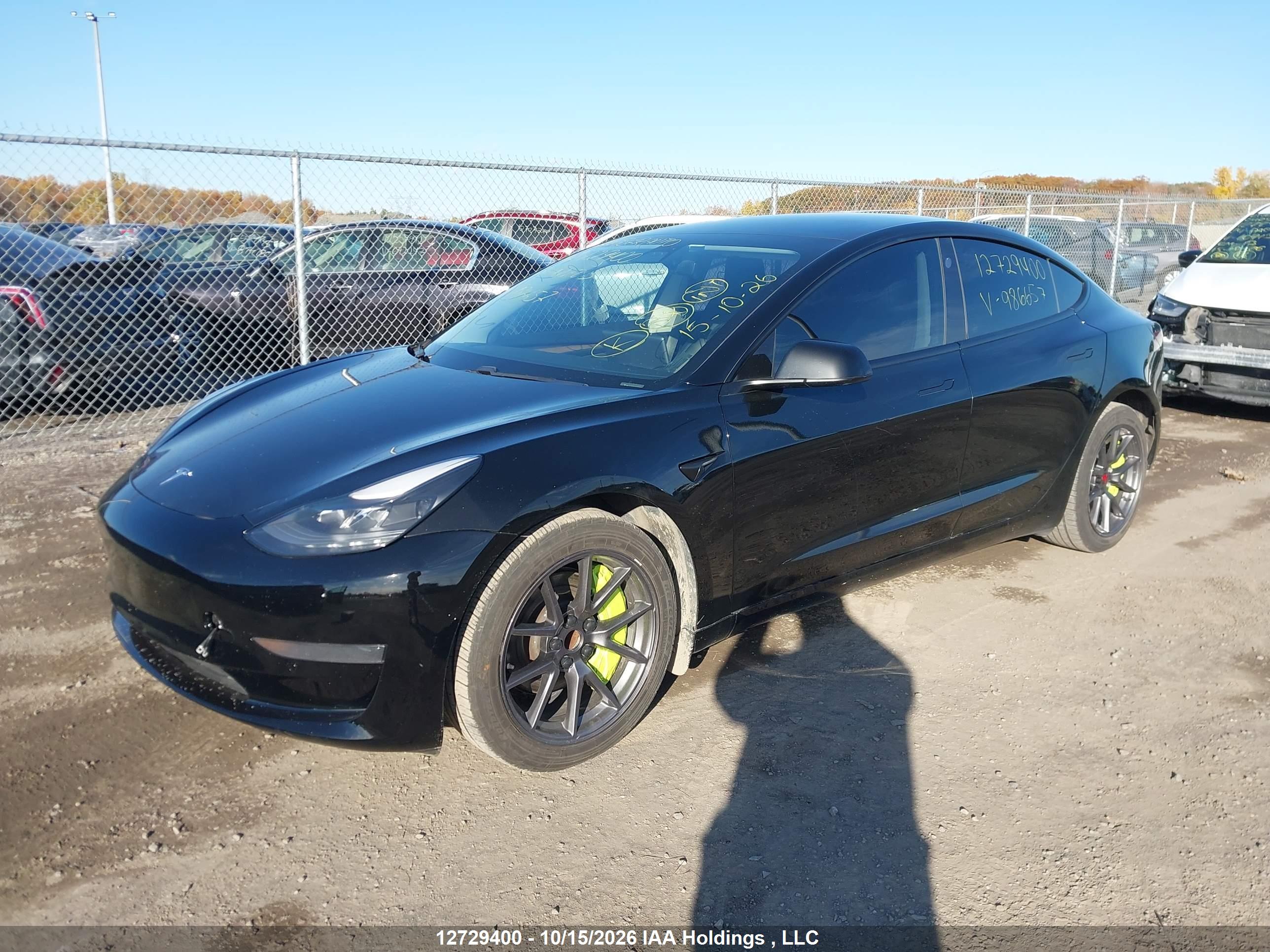 2021 TESLA MODEL 3 — I2
