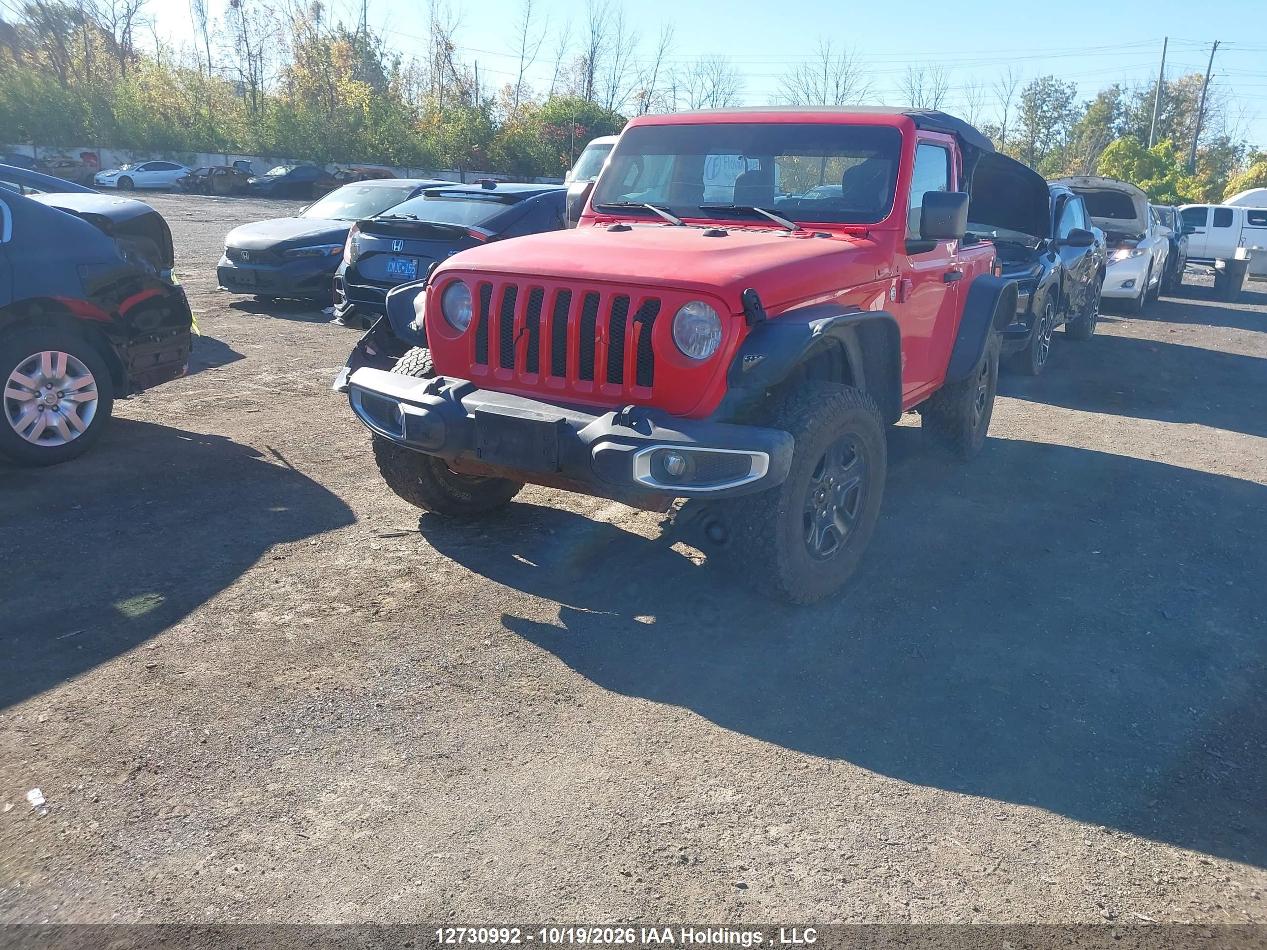 2018 JEEP WRANGLER SPORT — I2