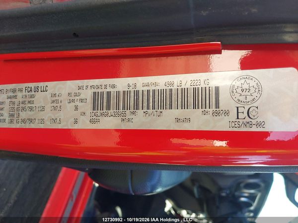 2018 JEEP WRANGLER SPORT — I9