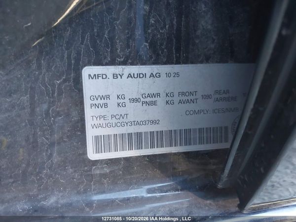 2026 AUDI A3 40 — I9