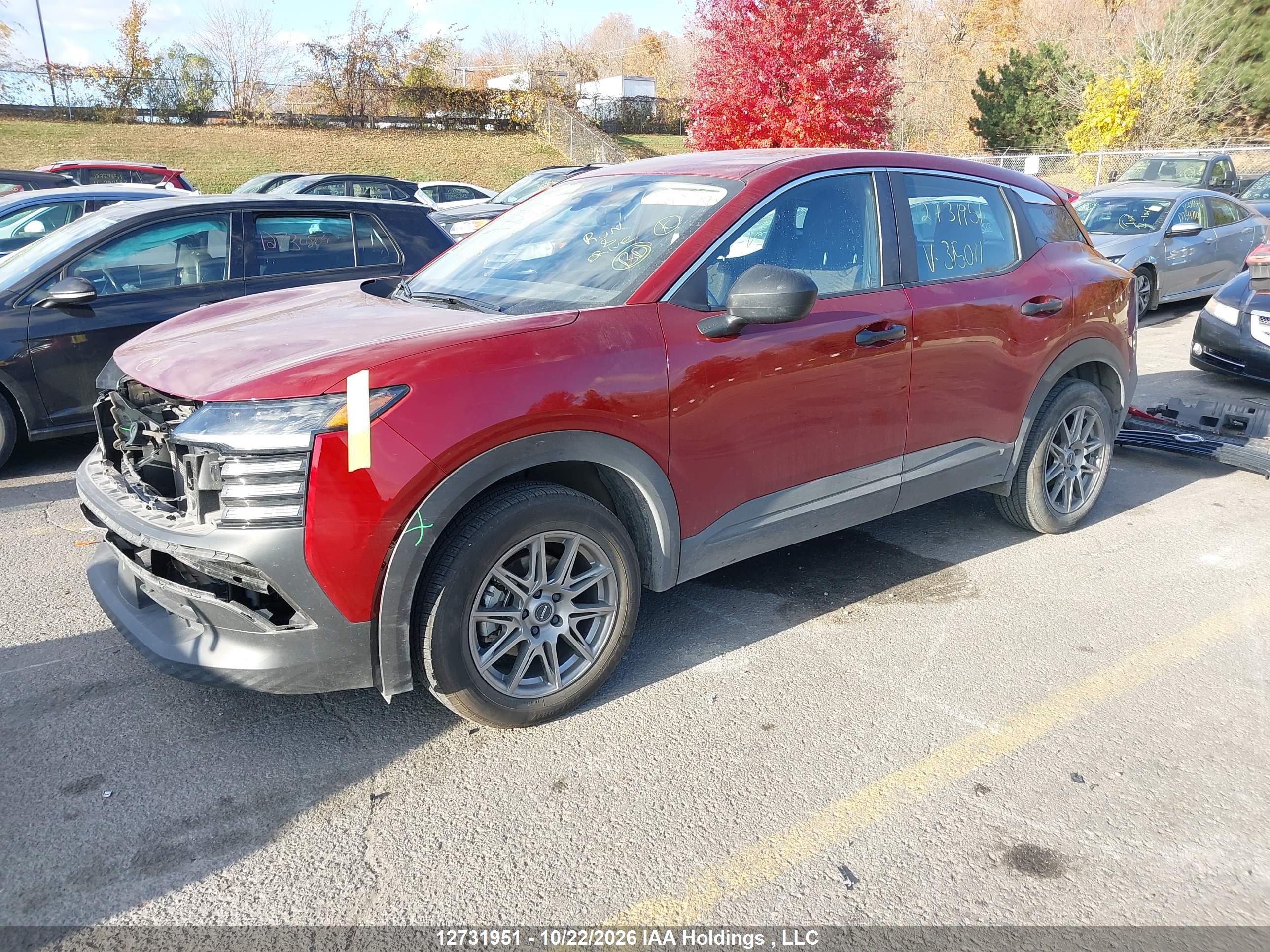 2025 NISSAN KICKS S — I2
