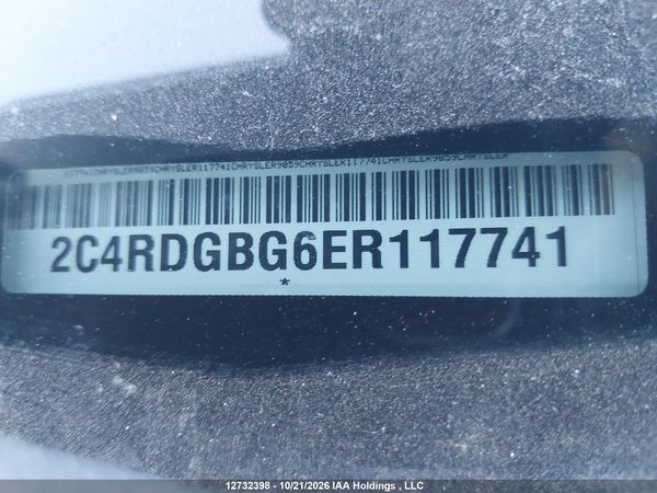 2014 DODGE GRAND CARAVAN SE/SXT — I19